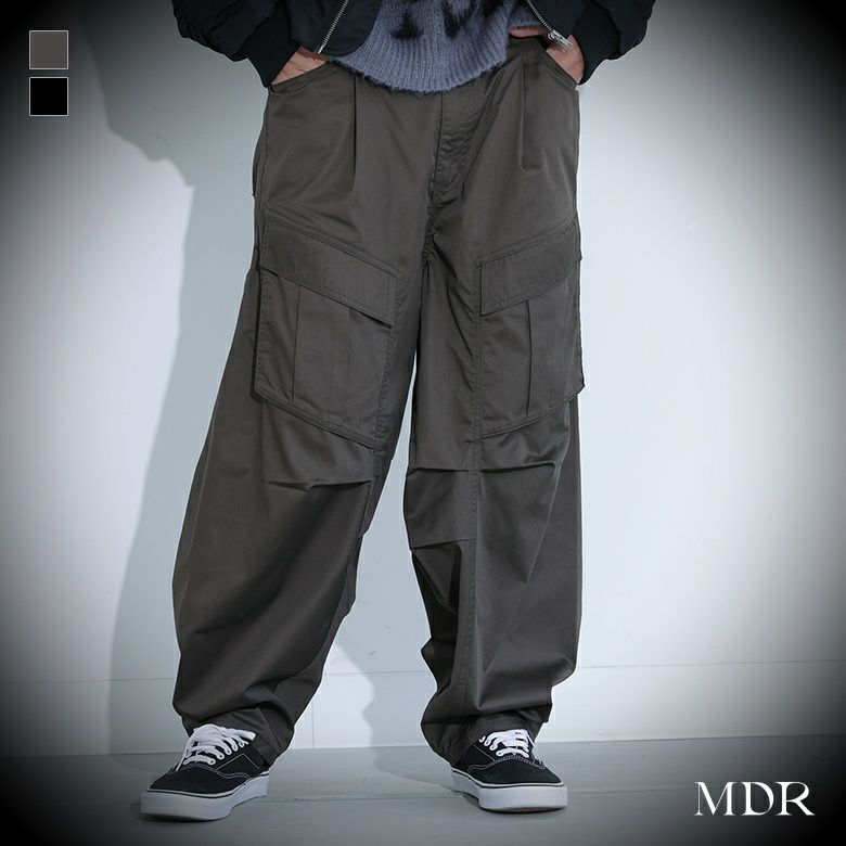 MDR(エムディアール)カーブ切替カーゴパンツ