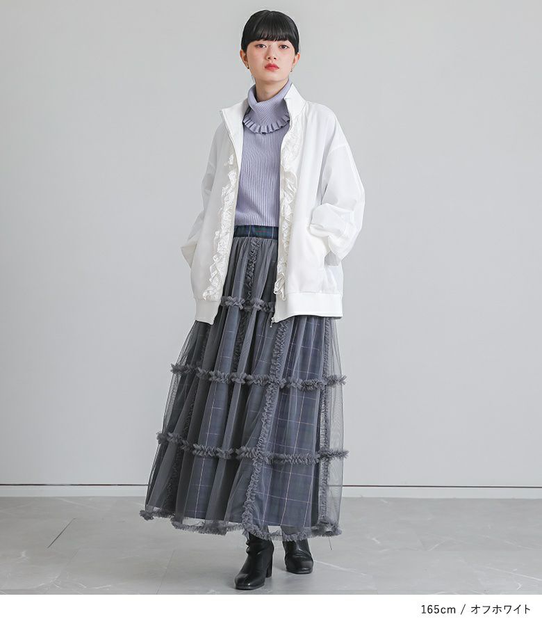 somari imaginationレースフリルブルゾン』