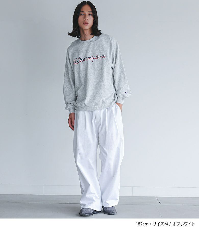 MDRツータックワイドチノパンツ』