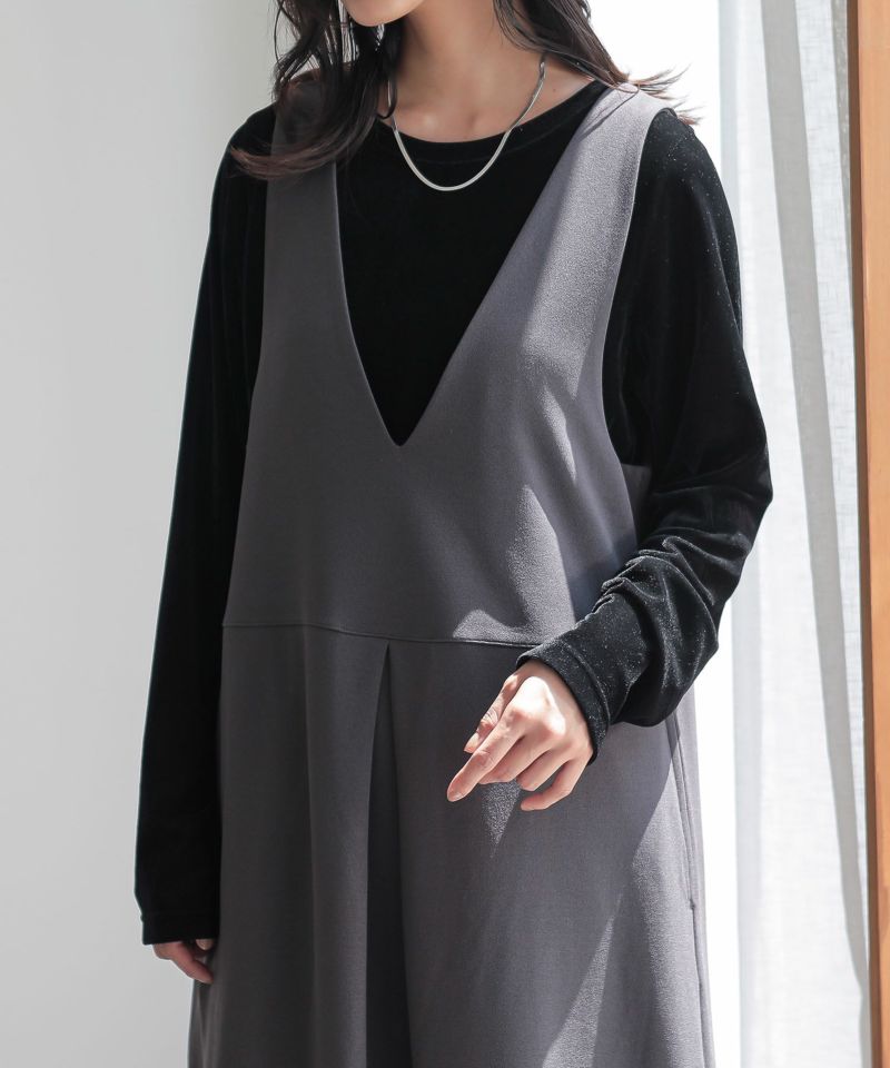 n'OrLABELシアーベロアカットソー』