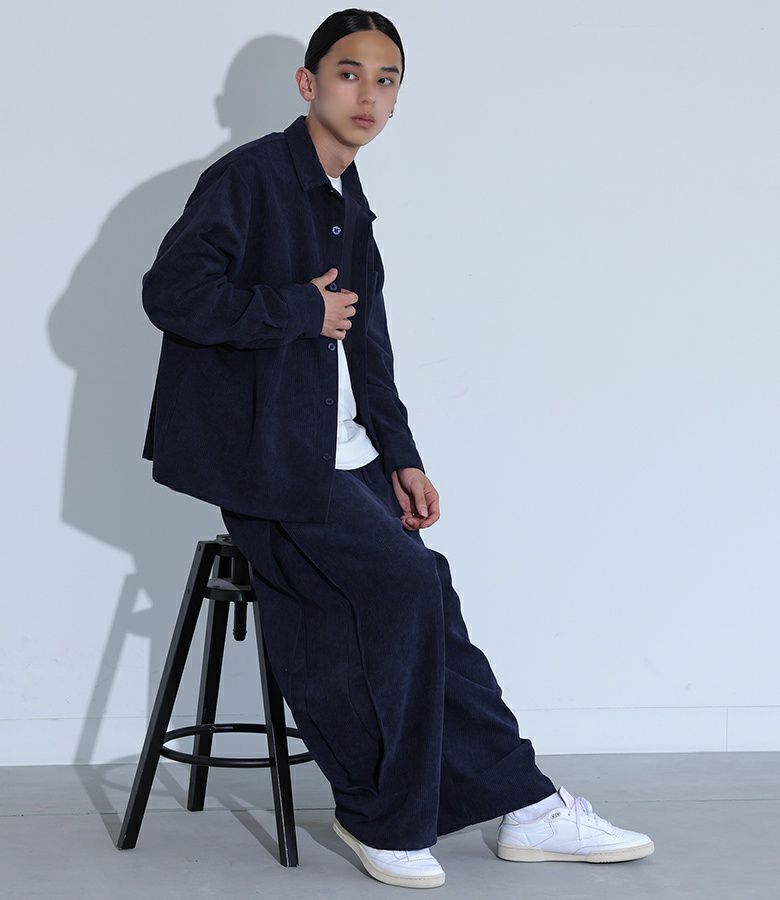 MDRコーデュロイシャツセットアップ』