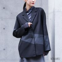 kOhAKU(コハク)配色切替テーラードジャケット