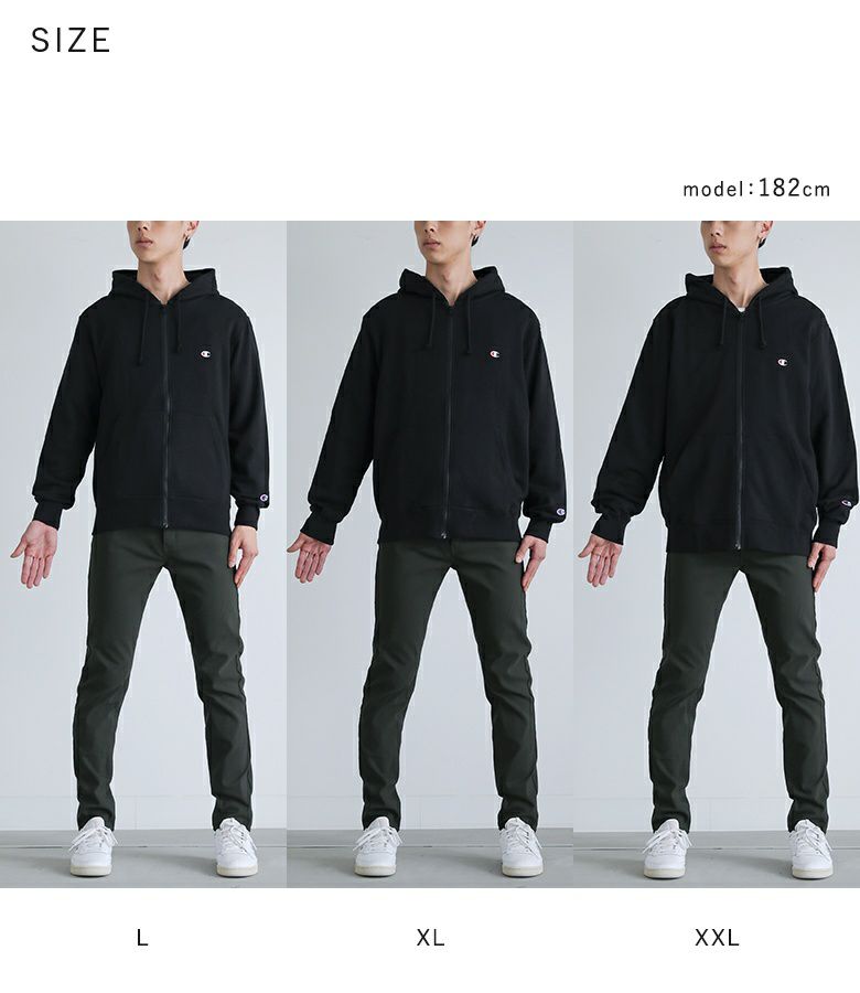 【最終価格】Champion×UNDERCOVER ジップアップパーカー 黒 Undercover x Champion パーカー | ブラック | FARFETCH JP