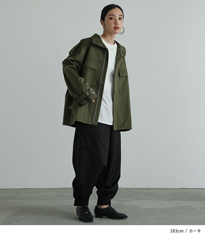 n'OrLABELミリタリーJK』