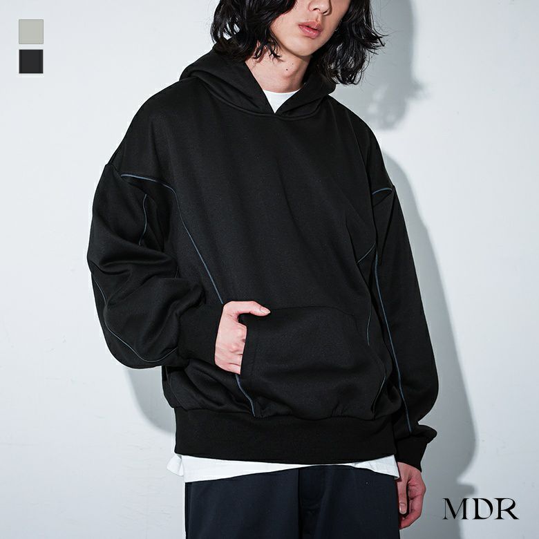 MDR(エムディアール)パイピング切替スウェット